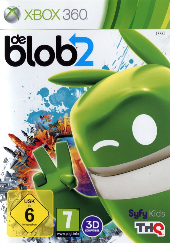 De Blob 2 box art for Xbox 360
